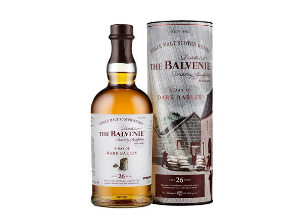 湛江苏格兰百富26年回收百富威士忌故事系列The Balvenie Aged 26 Years A Day of Dark Barley Single洋酒行情价格