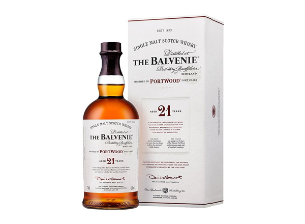 湛江回收百富威士忌21年波特桶陈酿The Balvenie Portwood Single百富洋酒收购