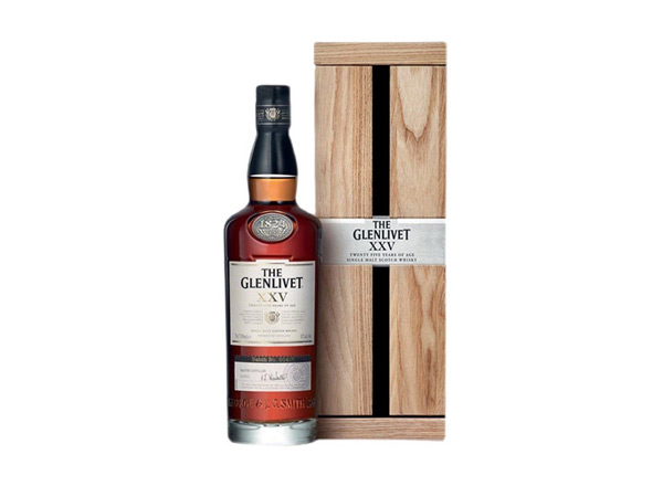 湛江格兰威特威士忌回收格兰威特25年陈酿威士忌The Glenlivet XXV洋酒上门收购