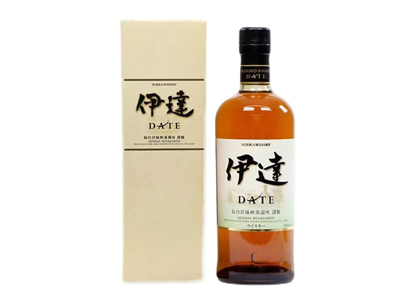 湛江Nikka Date回收一甲宫城峡蒸馏所产伊达调和型威士忌