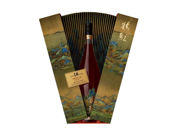 湛江鹤驻18年黄酒回收鹤驻新花雕18年珍藏版千里江山图