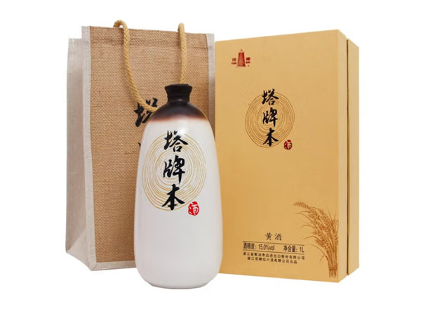 湛江塔牌黄酒回收塔牌本酒500ml/1000ml绍兴黄酒花雕酒礼盒