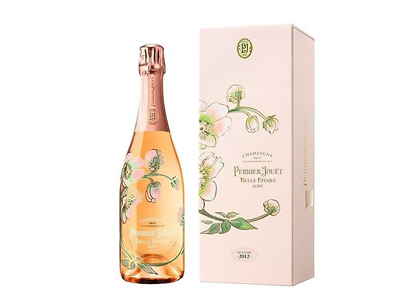 湛江回收巴黎之花美丽时光桃红年份香槟礼盒装Perrier-Jouët Belle Epoque Rosé