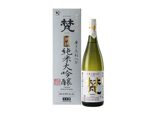 湛江梵清酒回收梵特撰38三割八分纯米大吟酿清酒