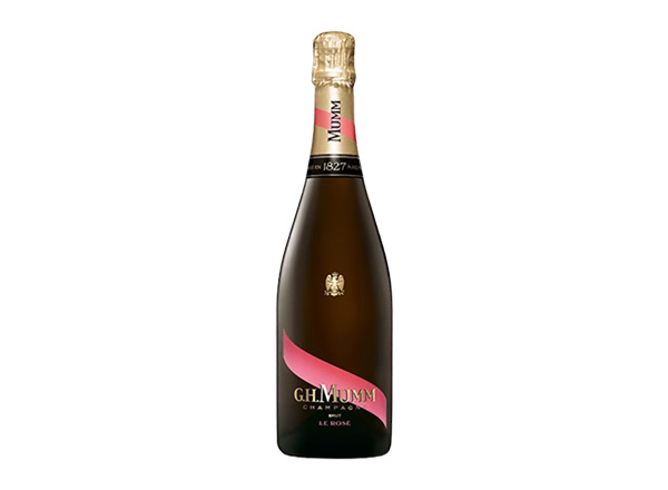 湛江回收玛姆红带风尚版桃红香槟起泡酒 G.H. Mumm Le Rosé Brut