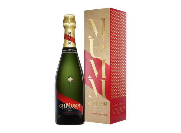 湛江玛姆香槟回收风尚版玛姆红带香槟起泡酒G.H. Mumm Cordon Rouge Brut